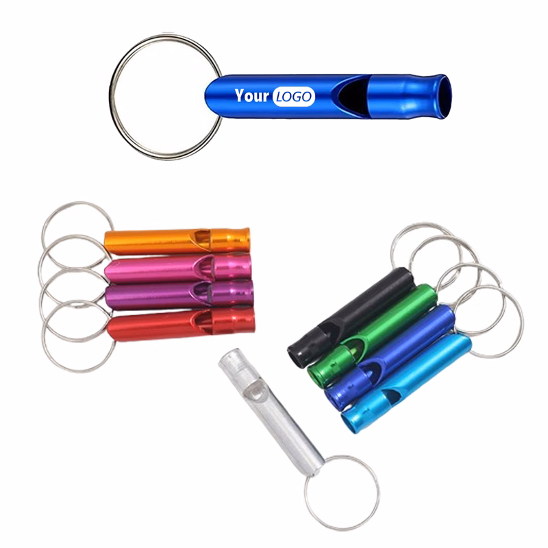 Outdoor Distress Call Whistle With Keychain
