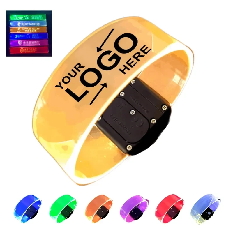Led Bracelets Magnetic Flashing Sports Wristband 1