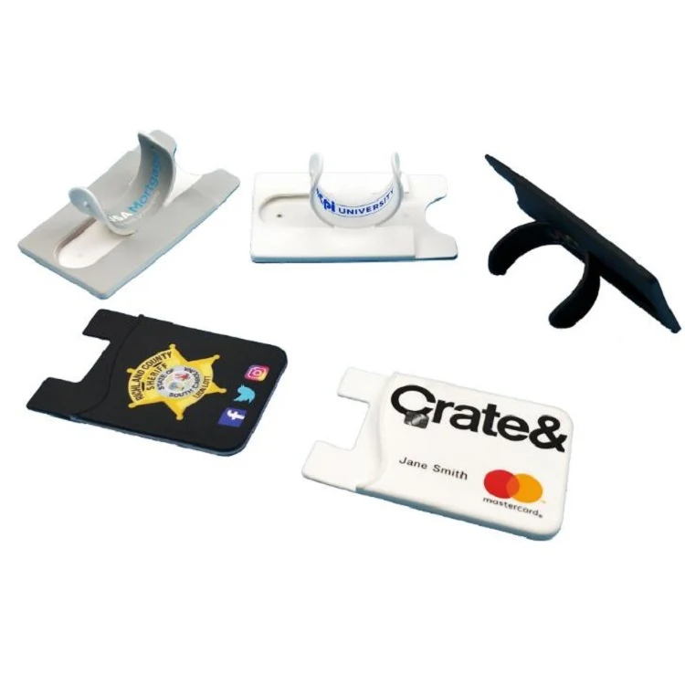 Silicone Phone Wallet With Stander 1