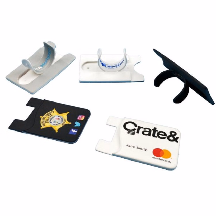 Silicone Phone Wallet With Stander