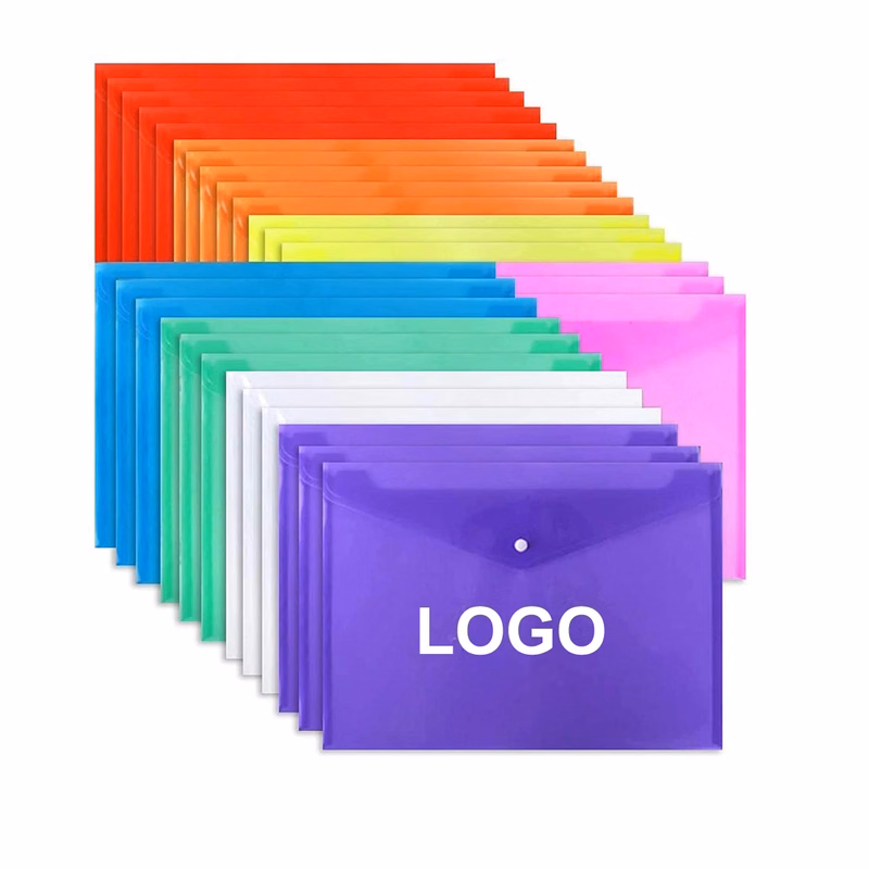 Clear Plastic File Folders