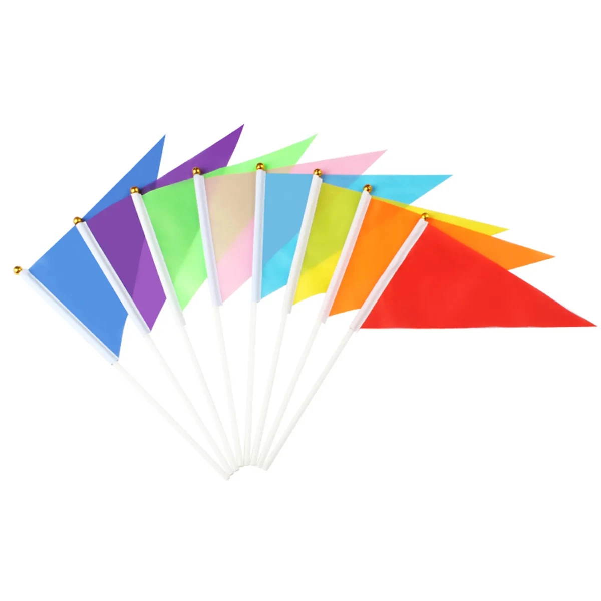 Solid Color Triangle Flag 1