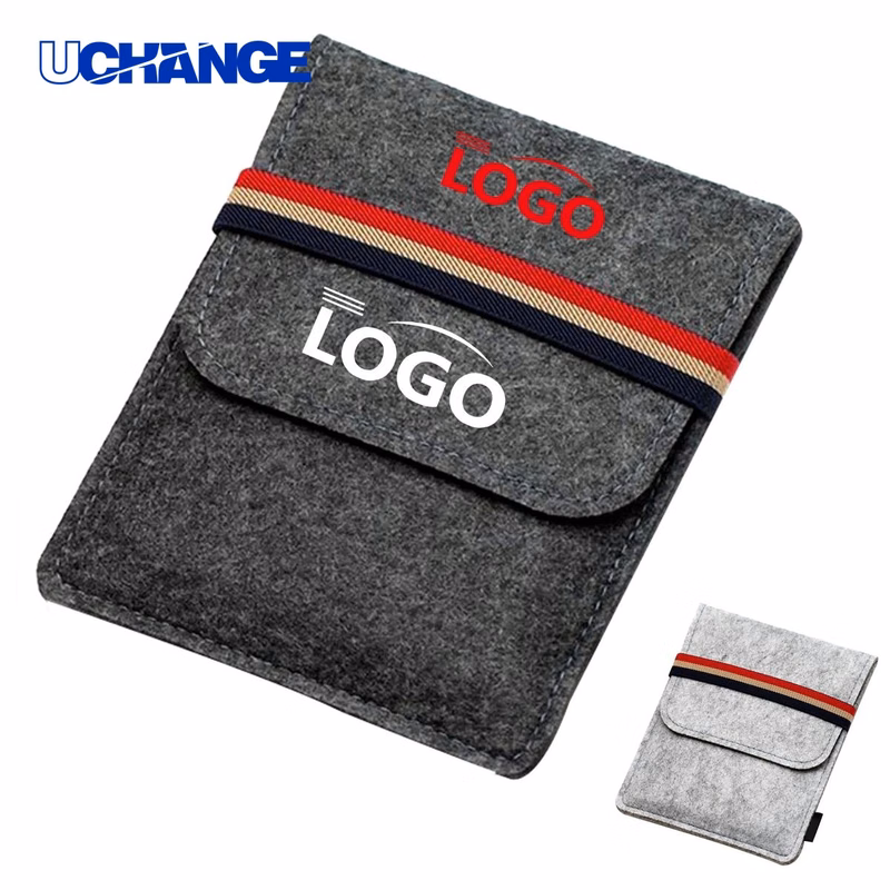 Felt E Reader Carrying Pouch for Device Protection