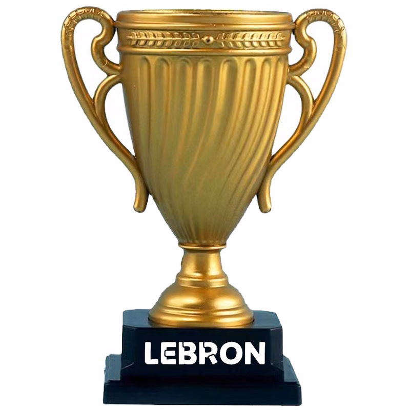 Mini Plastic Trophy Cake Decoration
