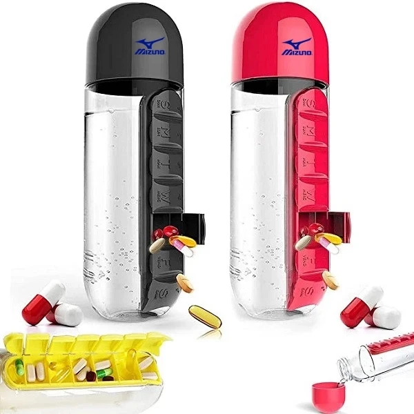 Pill Box Dispensers with Water 1