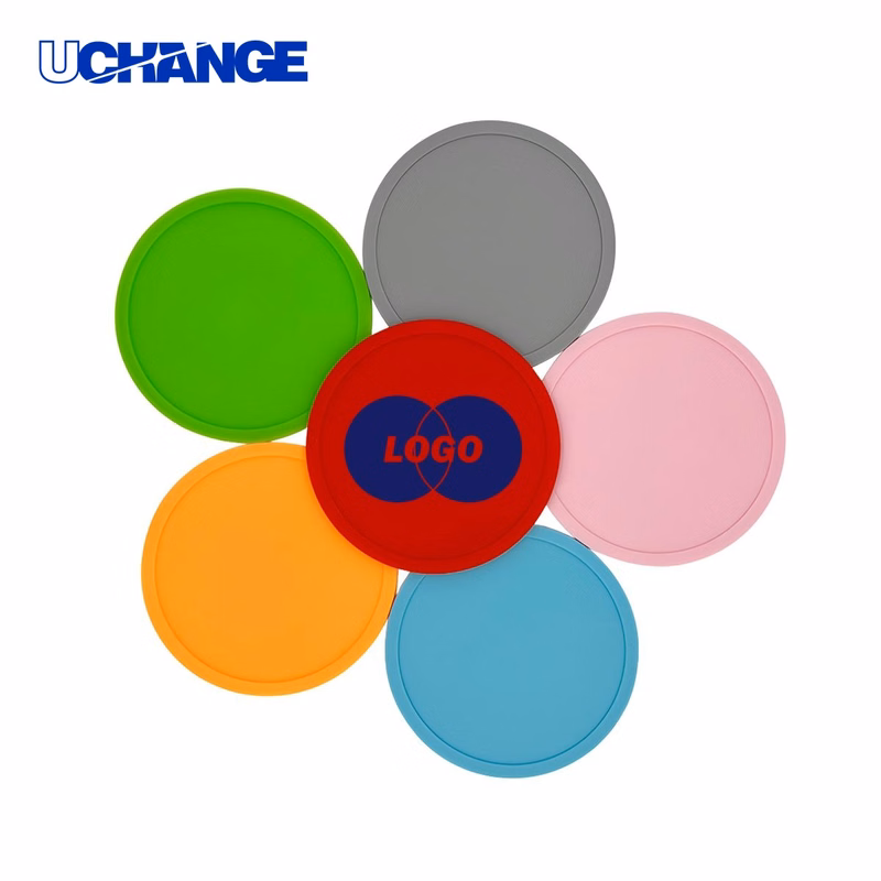 Custom Silicone Waterproof Drink Coaster Mat