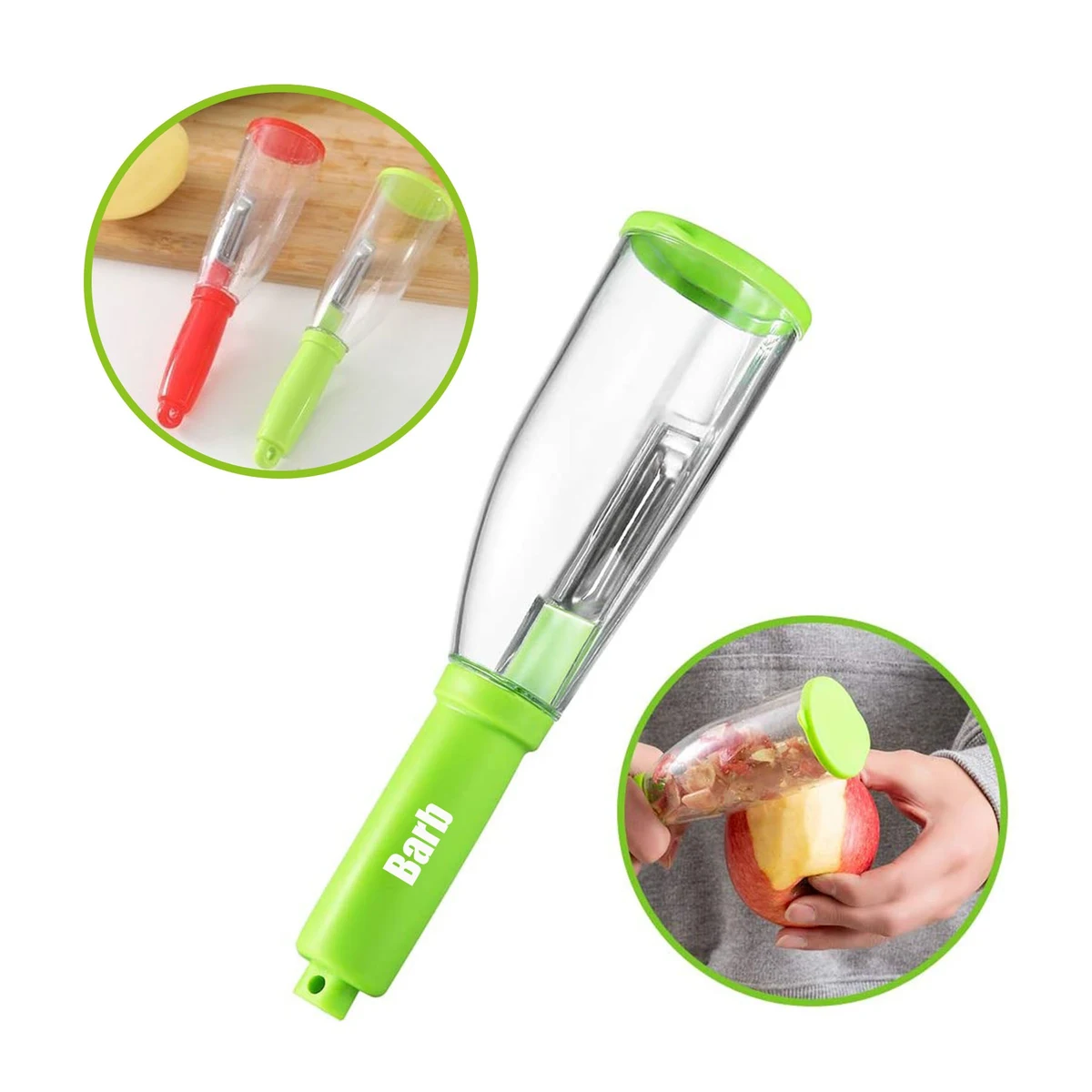 Handy Peeler With Container 1