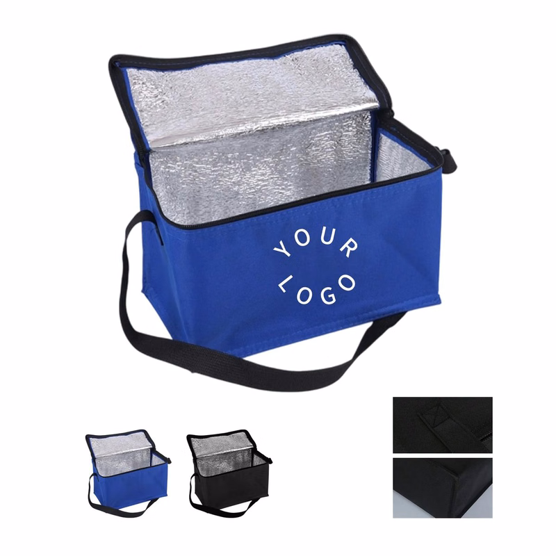 Oxford Insulated Tote with Zipper Closure and Lining