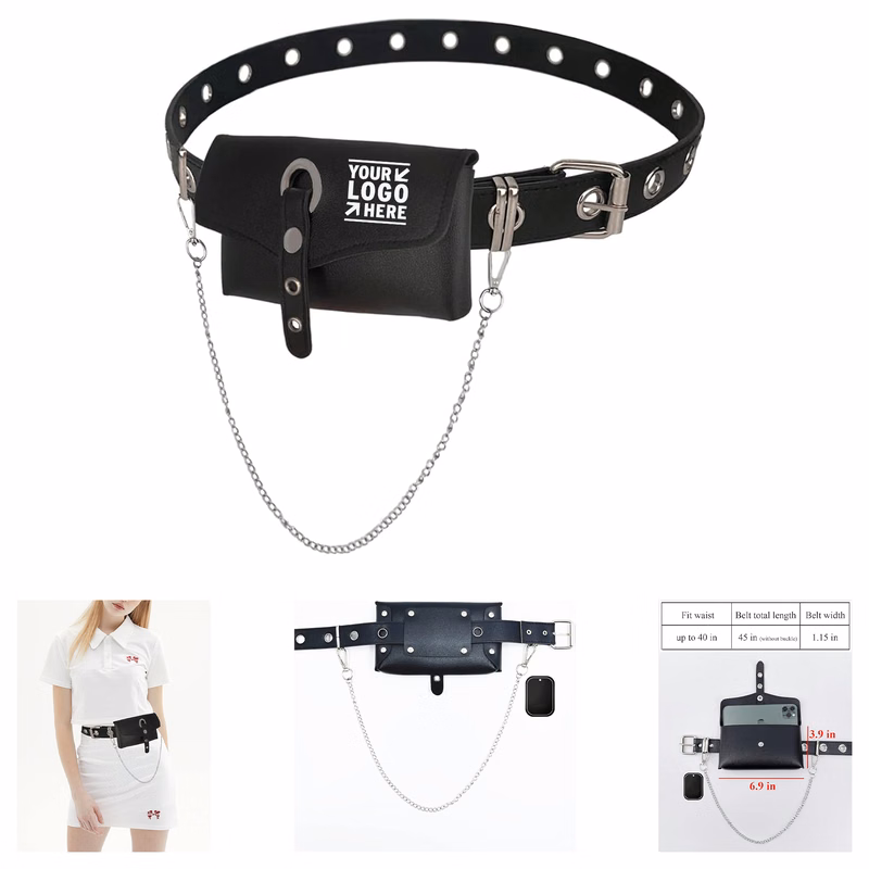 Punk Gothic Fanny Pack