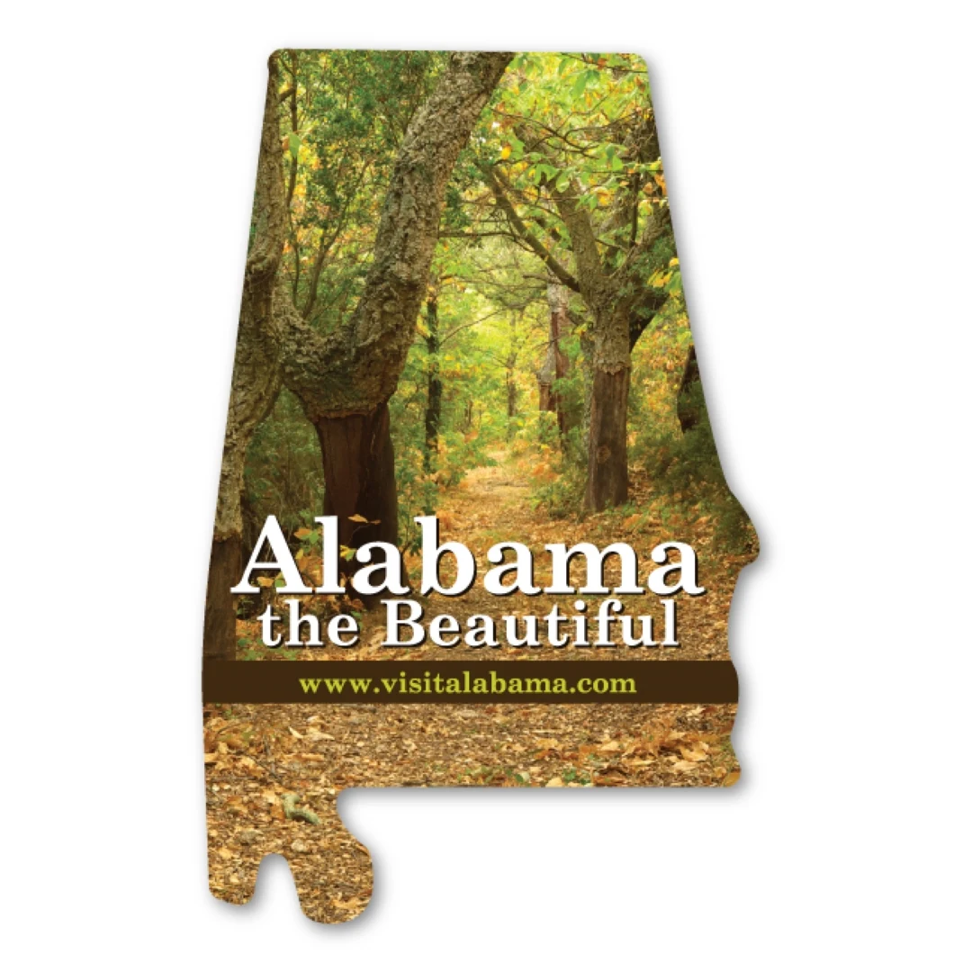 Alabama Magnet - 2.75" x 4.3" - 20 mil 1