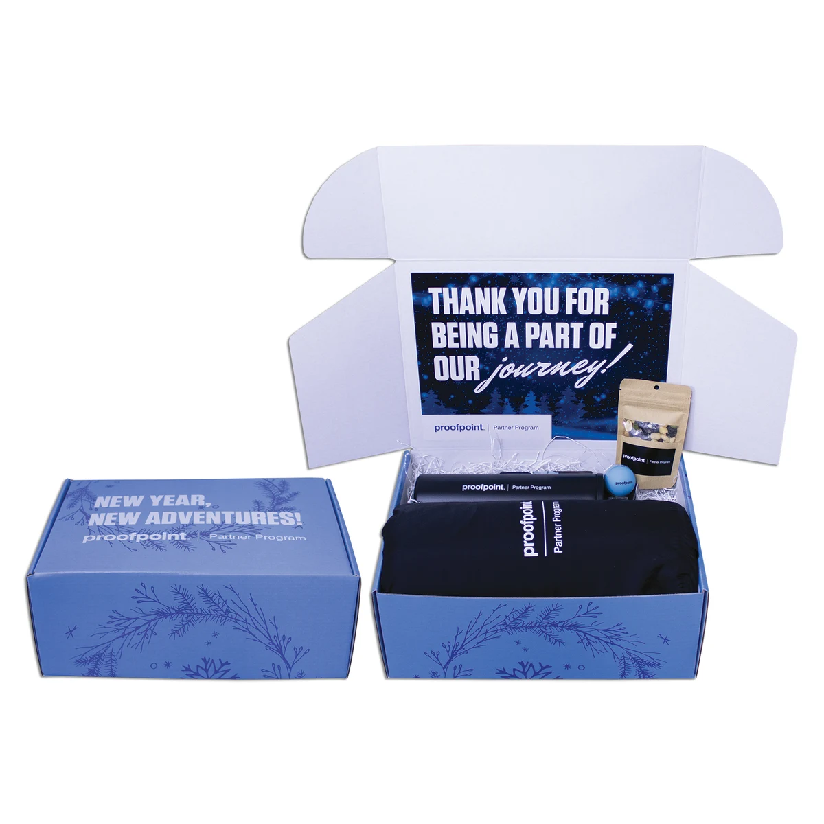 12 ¼" x 9 ½" x 5 ¼" - B-Flute Outside Tuck Box 1