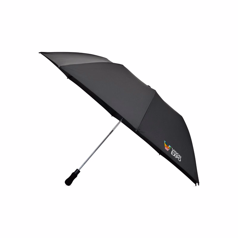 Elements 58" Recycled rPET Auto Open Travel Folding Umbrella
