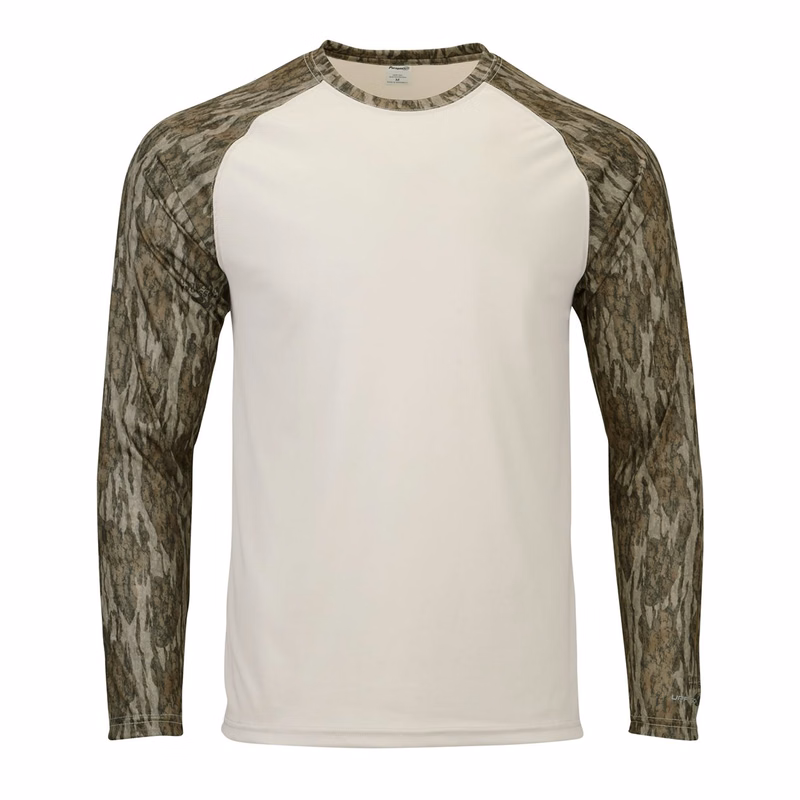 Men's Jackson Mossy Oak Colorblocked Long Sleeve T-Shirt - 236
