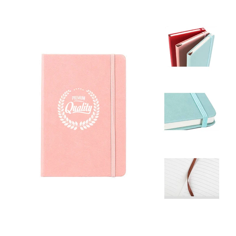 PU A5 Notebook With Elastic Closing 1