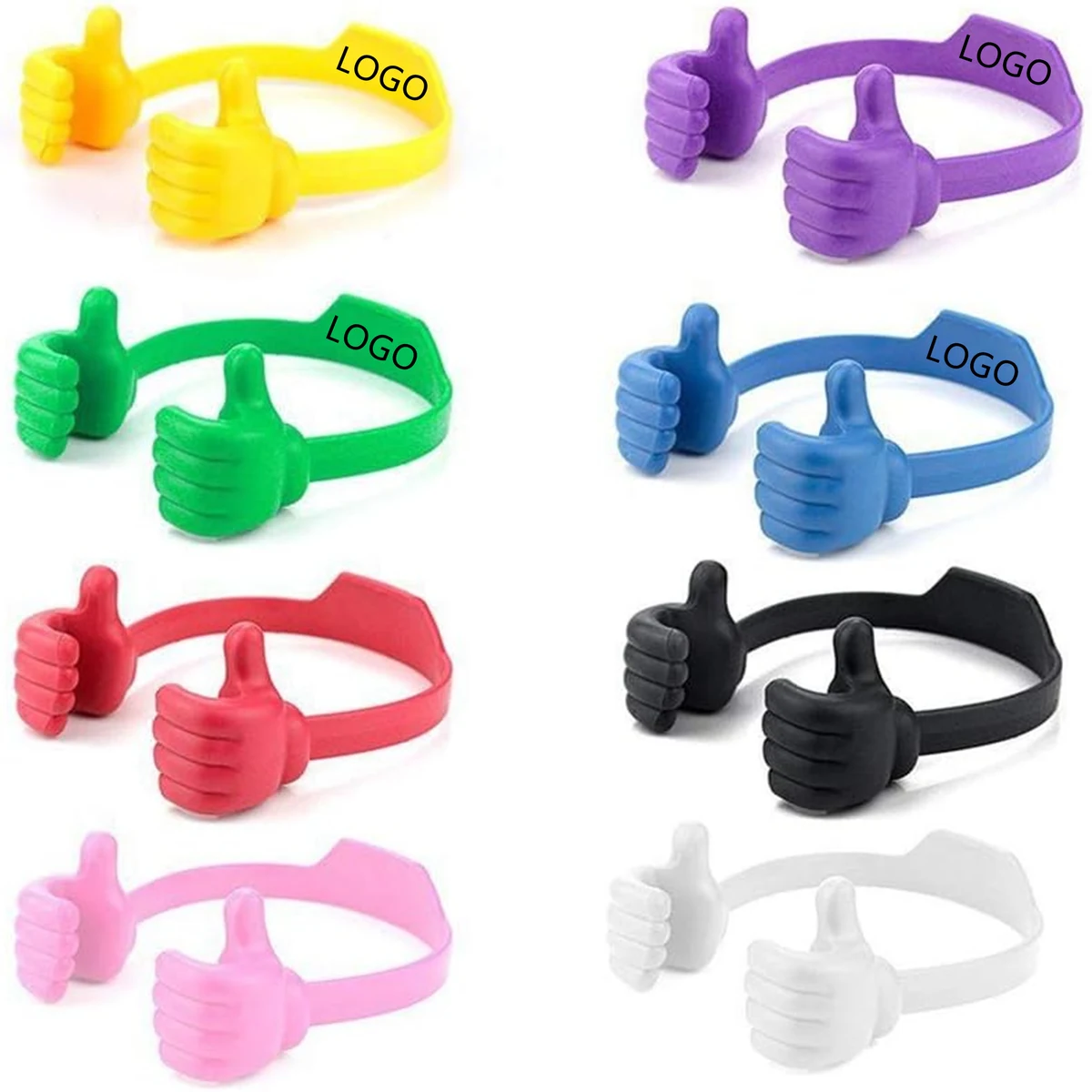 8 Pack Thumbs Up Cell Phone Stand Holder 1