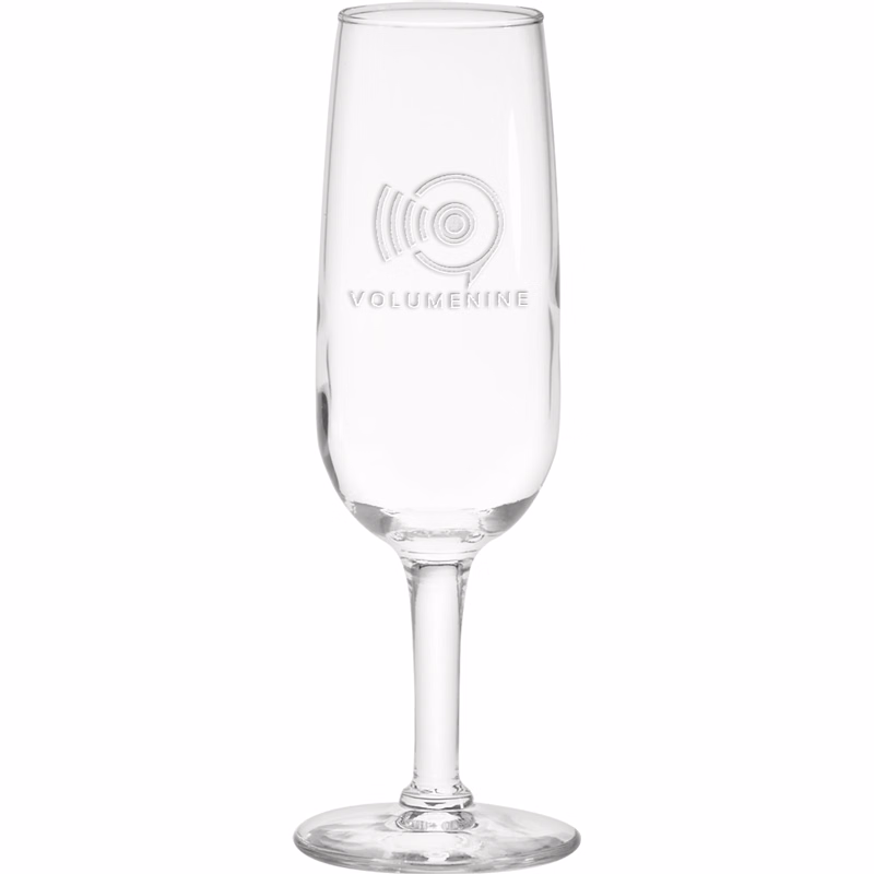 6.5 oz. Champagne Flute - Deep Etched