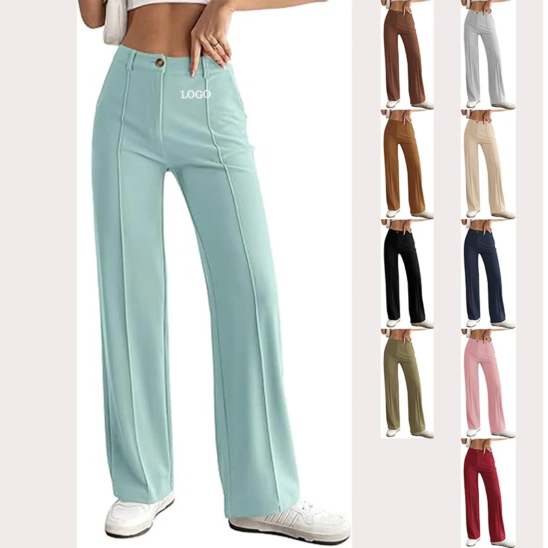 Straight Leg Pants 1