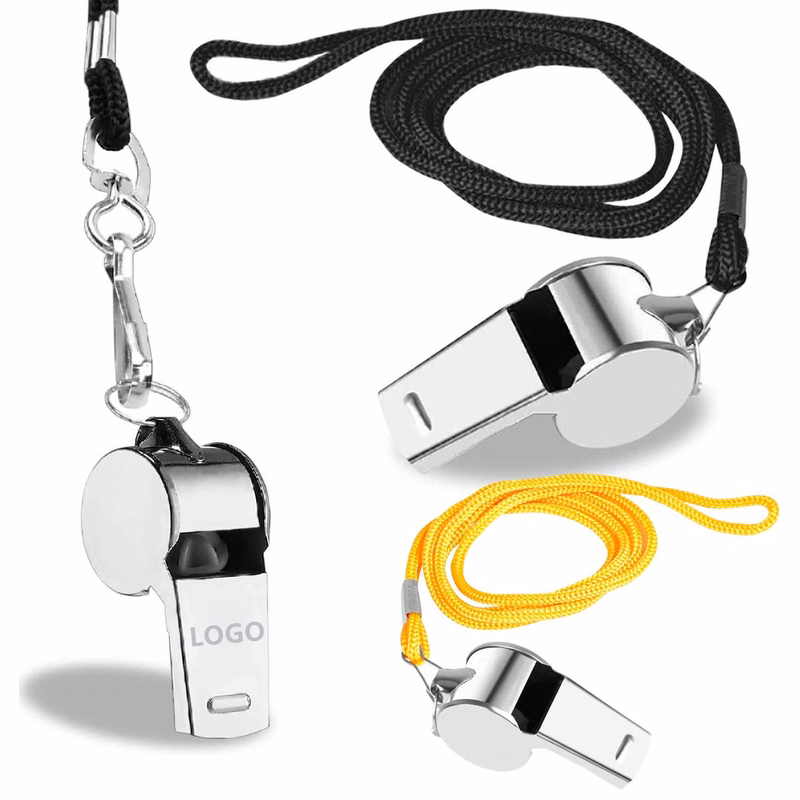 Coach Whistle With Lanyard