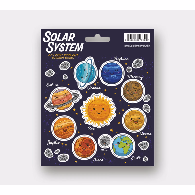 Removable Writeable Matte Sticker - 35 to 44 Square Inches