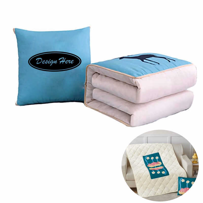 2-in-1 Office Blanket and Pillow Combo for Relaxation