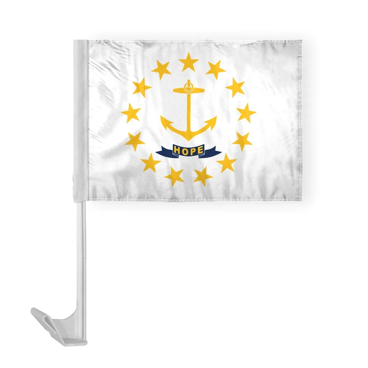 12"x16" & 10.5''x15'' Rhode Island Car Flags 1