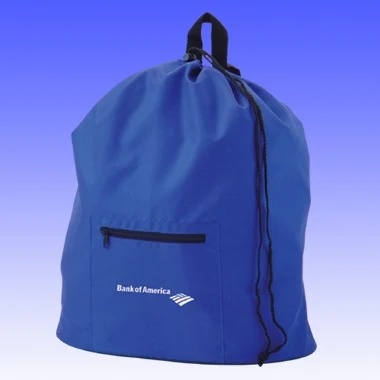 DRAWSTRING OVAL SHAPED BOTTOM BACKPACK 1
