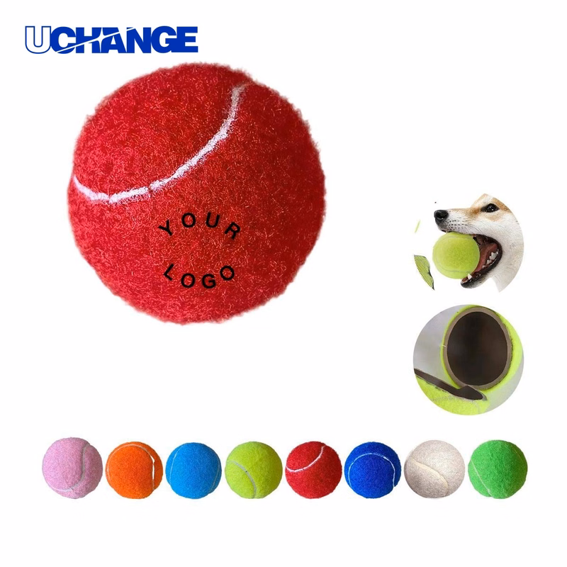 Durable Rubber Dog Tennis Ball