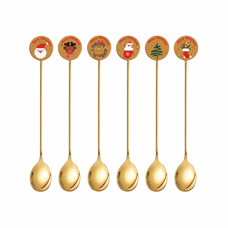 Stainless Steel Dessert Spoon Coffee Stirring