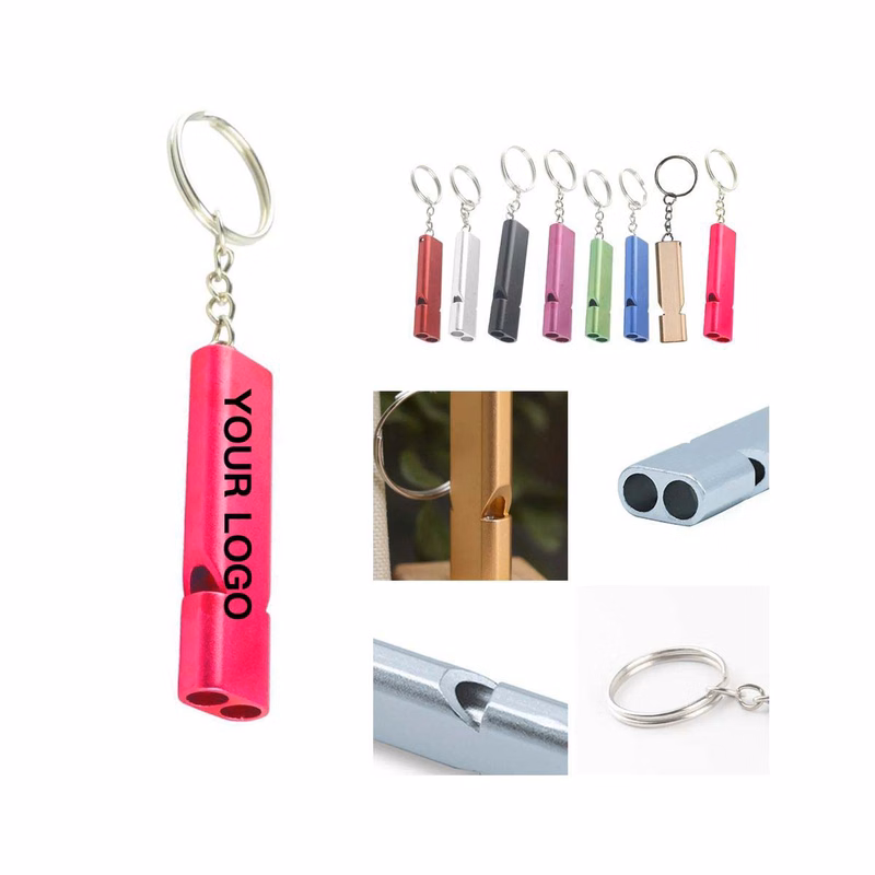 Durable Aluminum Safety Whistle with Loud Sound