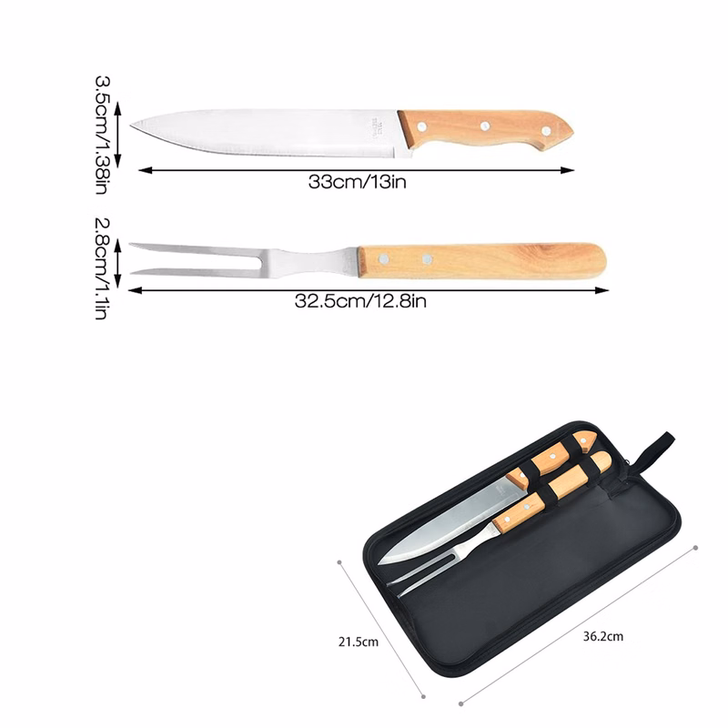 2 Pcs Carving Set