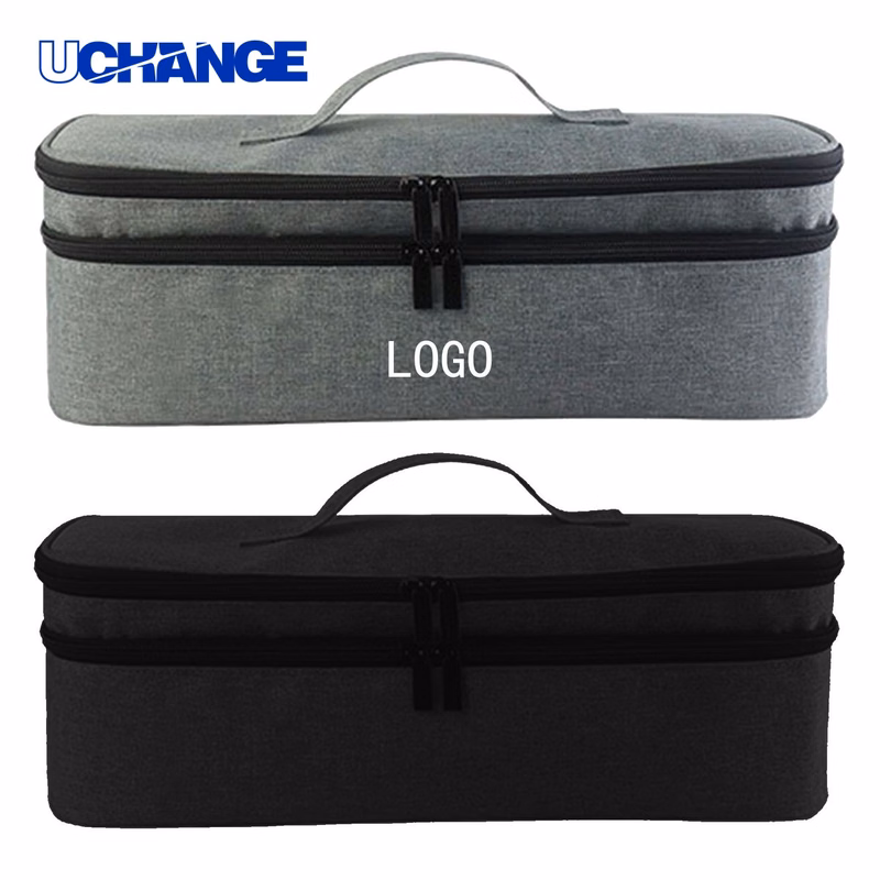 Simple Large Capacity Double Layer Hair Dryer Storage Bag