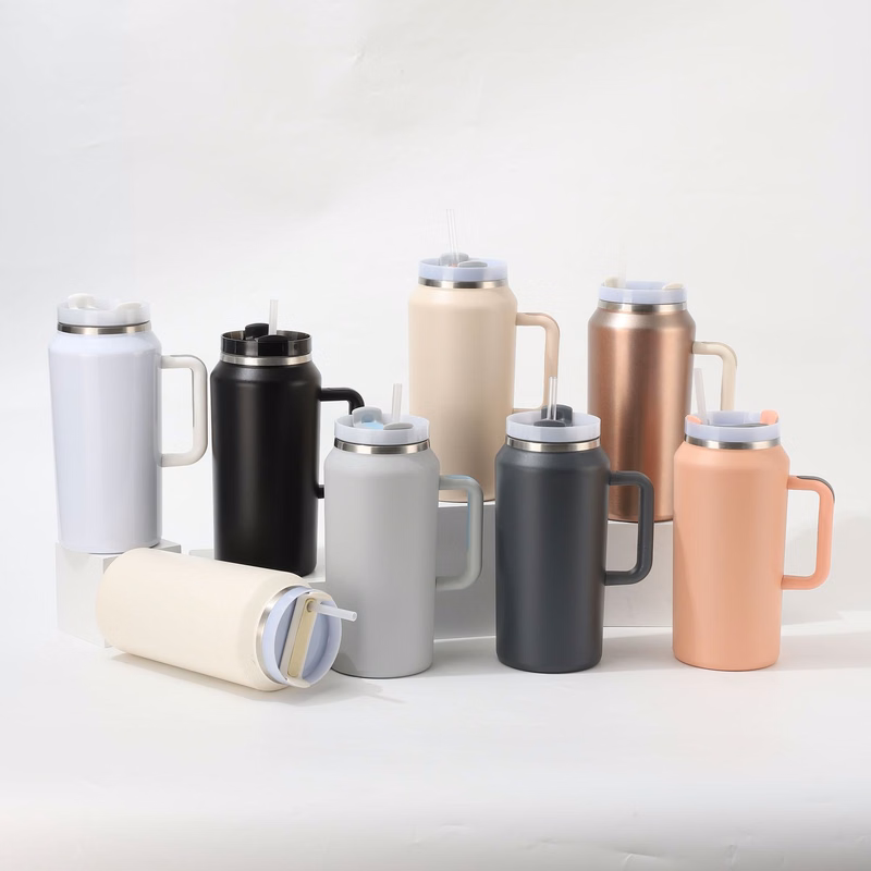 64oz Stainless Steel Thermos Mug