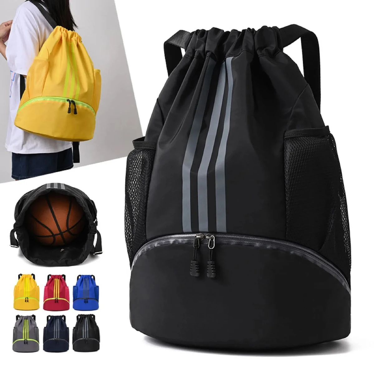 Large Sports Basketball Backpack 1