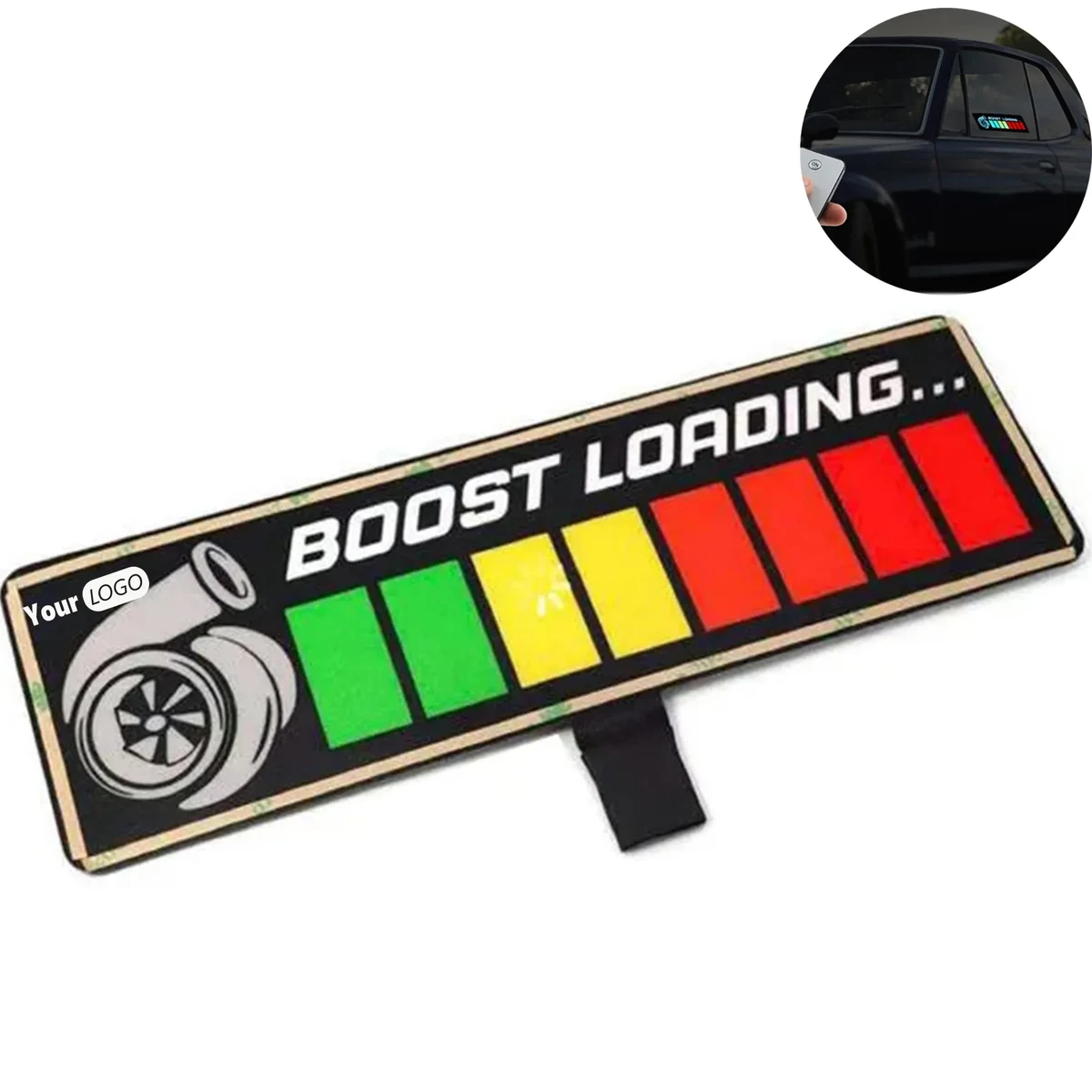 Led Wanted Car Window Sticker 1