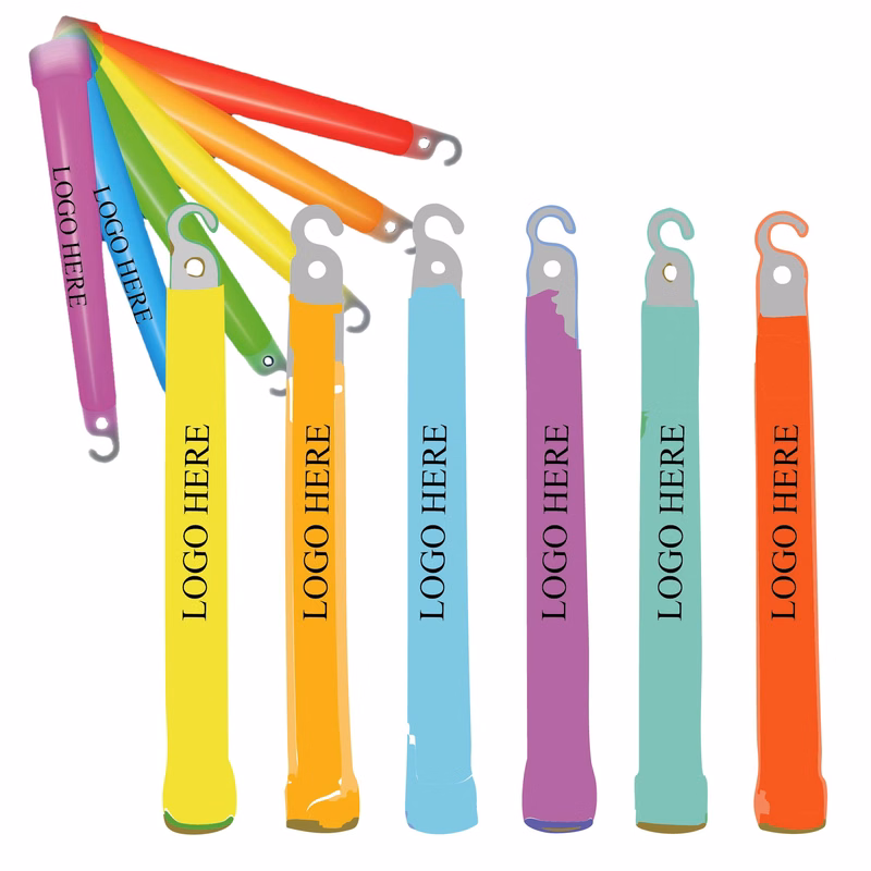 6" Glow Sticks with Long-Lasting Light