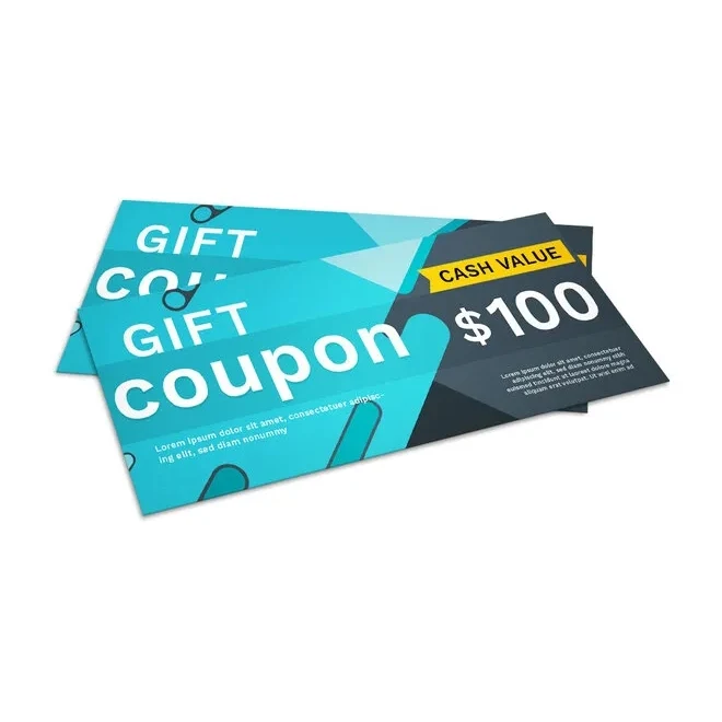 Gift Certificates (7" x 3") 1
