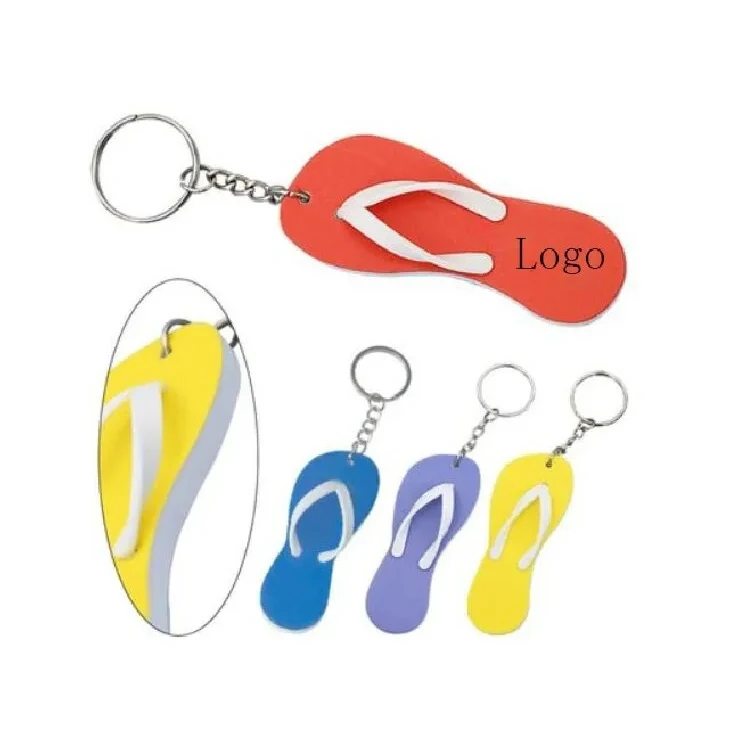 Floating Flip Flop Keychain 1