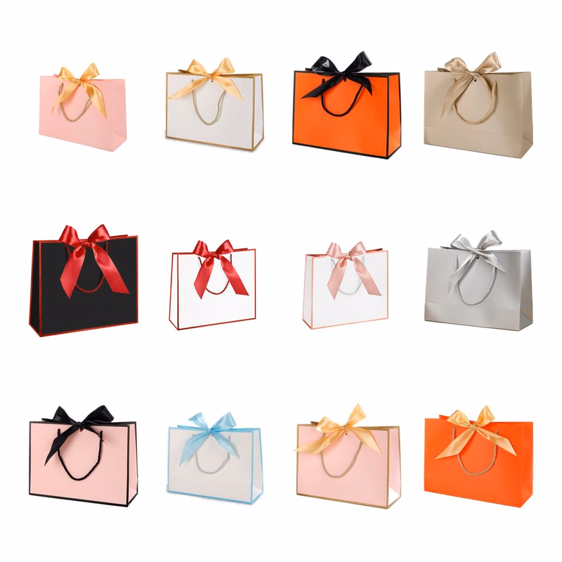 Gusseted Gift Bag with Bow