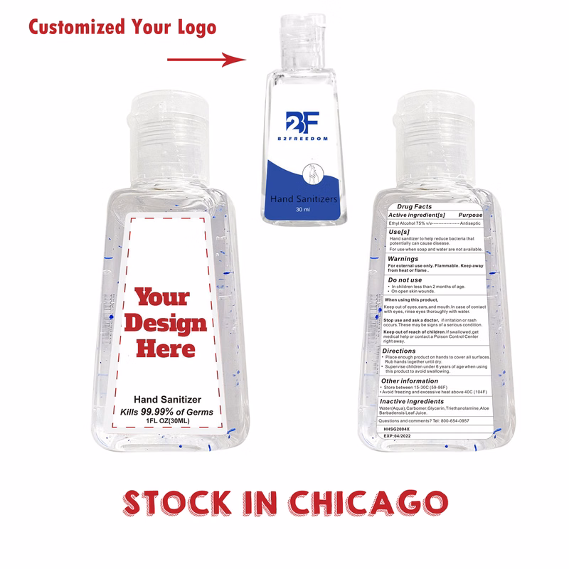 Hand Sanitizer Gel 1 oz (30ml)