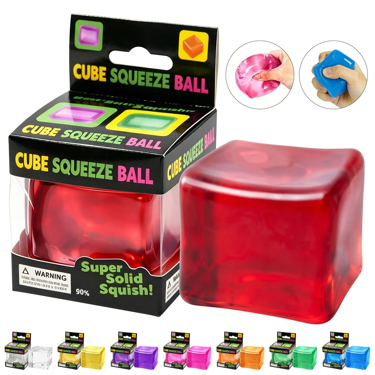 Ice Cube Stress Cube Squeeze Toy With Custom Box 1