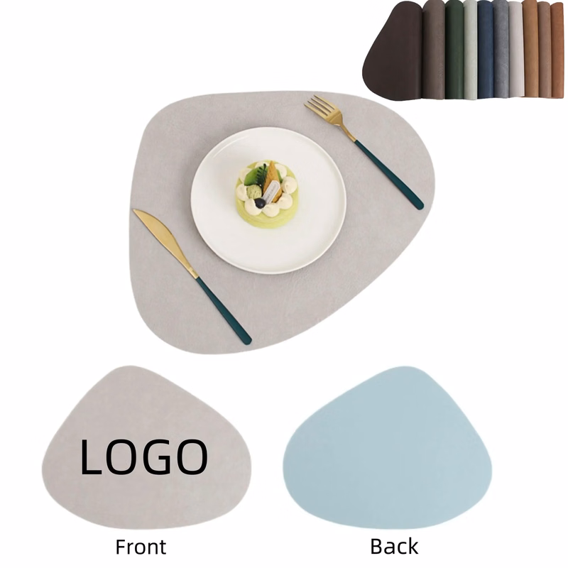 PVC Leather Placemat Double Side Non Slip Table Mats