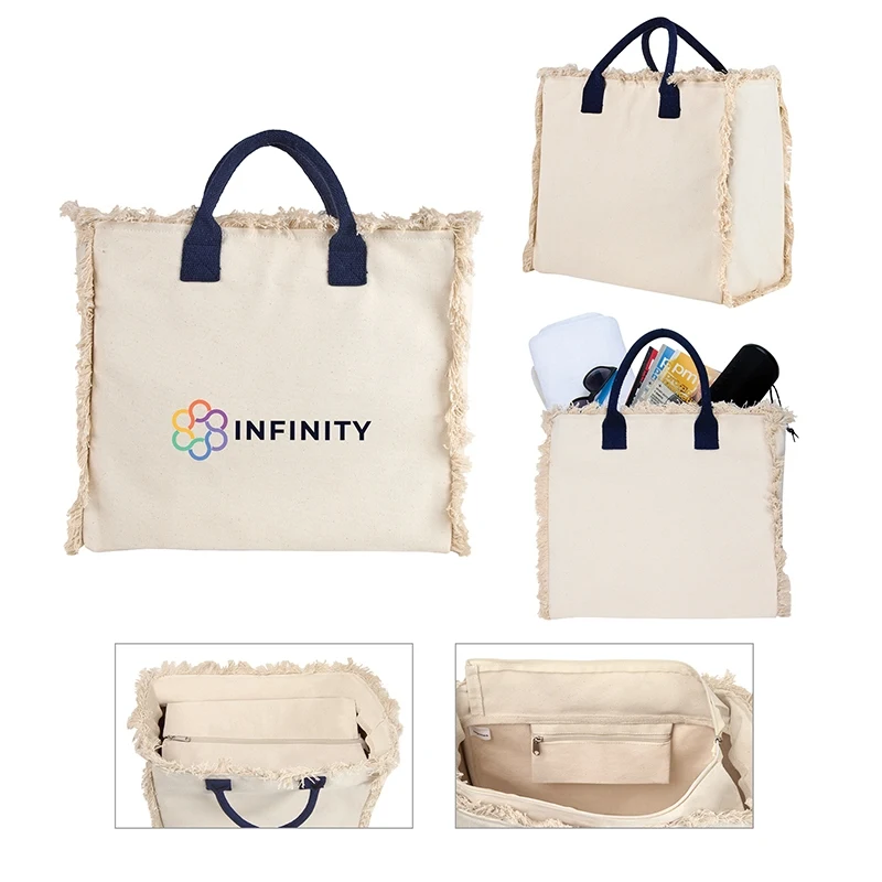 Charlene Resort Cotton Tote, custom tote bag with logo imprint 1