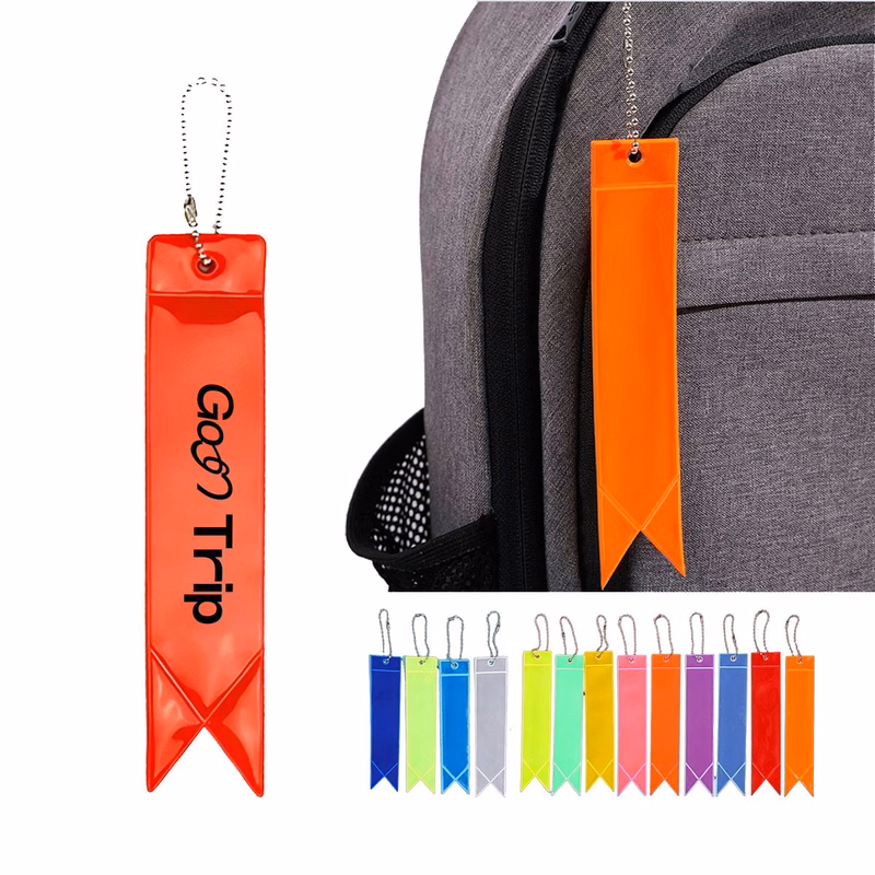 Reflective Ribbon Keychain