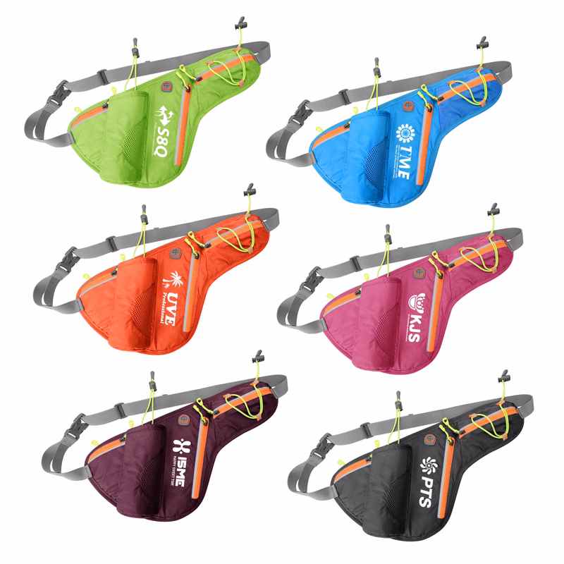 Nylon Bottle Holder Water Resistant Sport Running Waist Bag Belt Bag