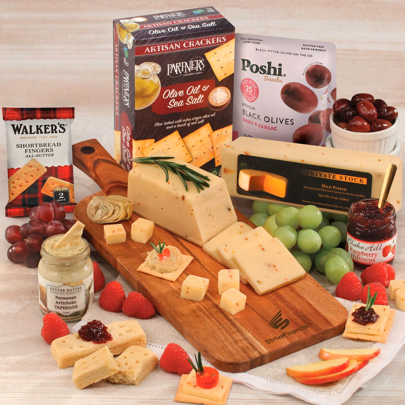 Shelf Stable Sweet & Savory Charcuterie Board