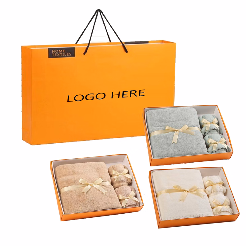 Bath Towel 3-piece Set with Gift Box