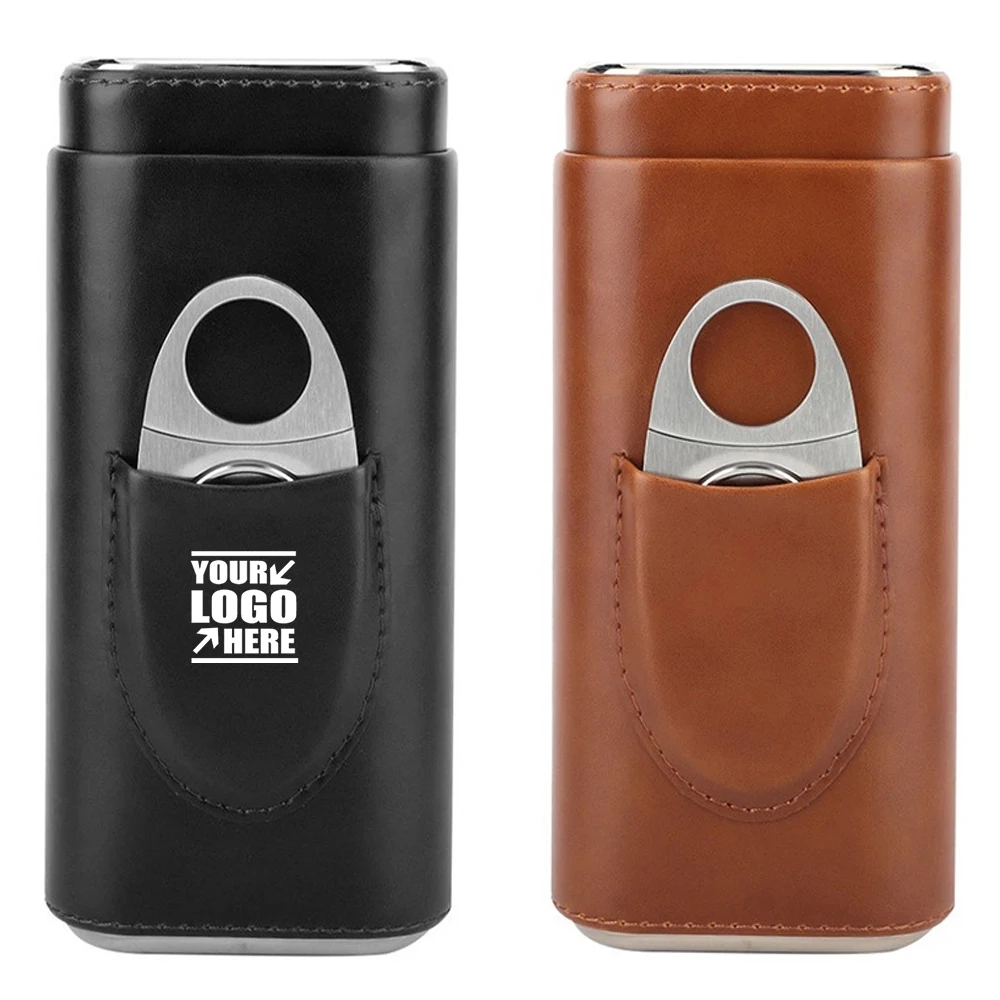 Cigar Humidor For Cuban Cigars With Cigar Cutter 1