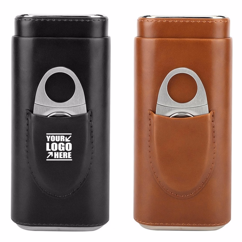 Cigar Humidor For Cuban Cigars With Cigar Cutter