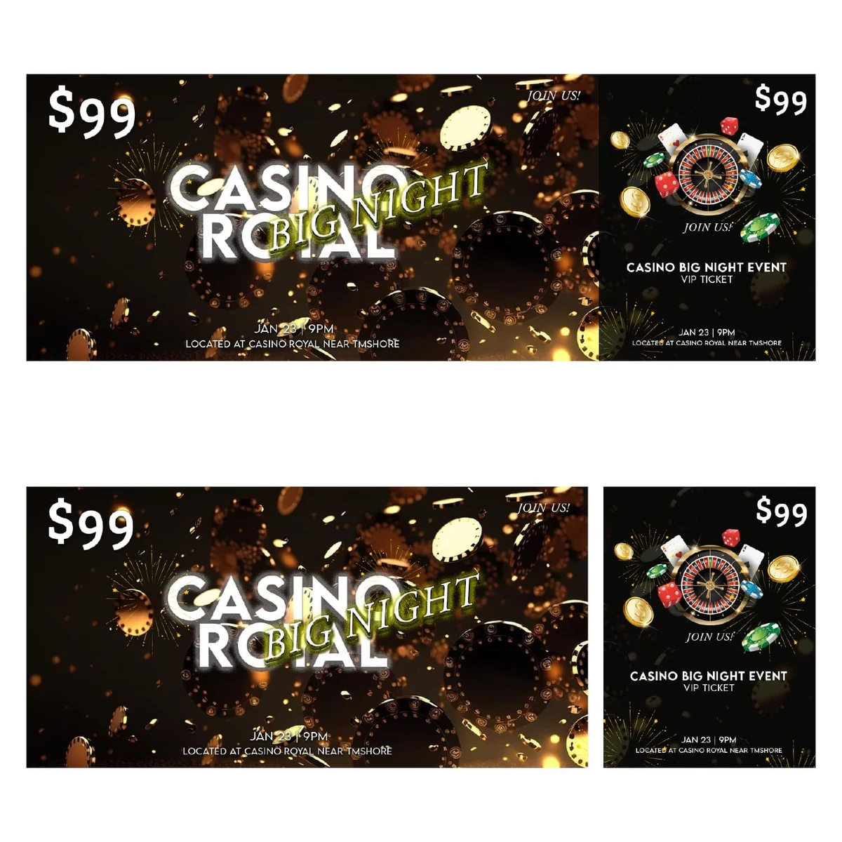 Perforated Event Ticket 1