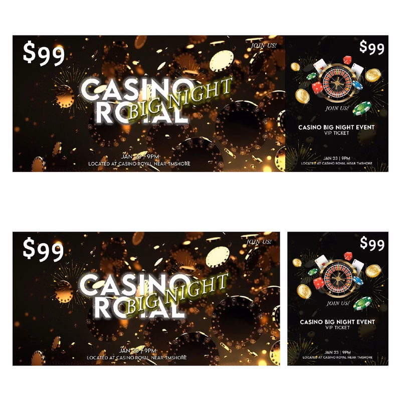 Perforated Event Ticket